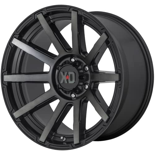 Amazon.com: 20x9 XD XD847 OUTBREAK Satin Black With Gray Tint