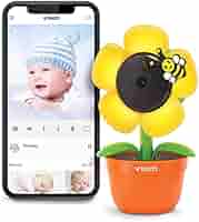 その他 baby camera Amazon.com: VTech RM9751 Yellow Daisy Smart Wi-Fi Baby