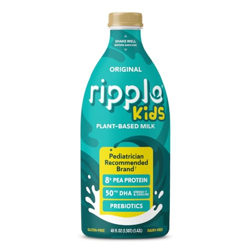 Ripple Kids Non-Dairy Milk, Vegan, Original, 48 Fl Oz