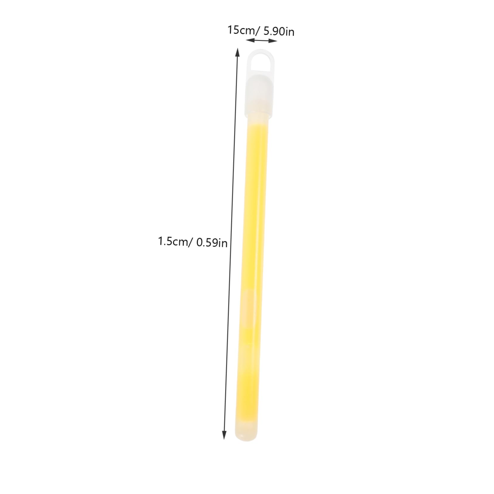 MUCKLILY 5 Pack Glow Sticks for Party Light up Toys Bulk Party Pack Hook for Outdoor Camping and Emergency Lighting