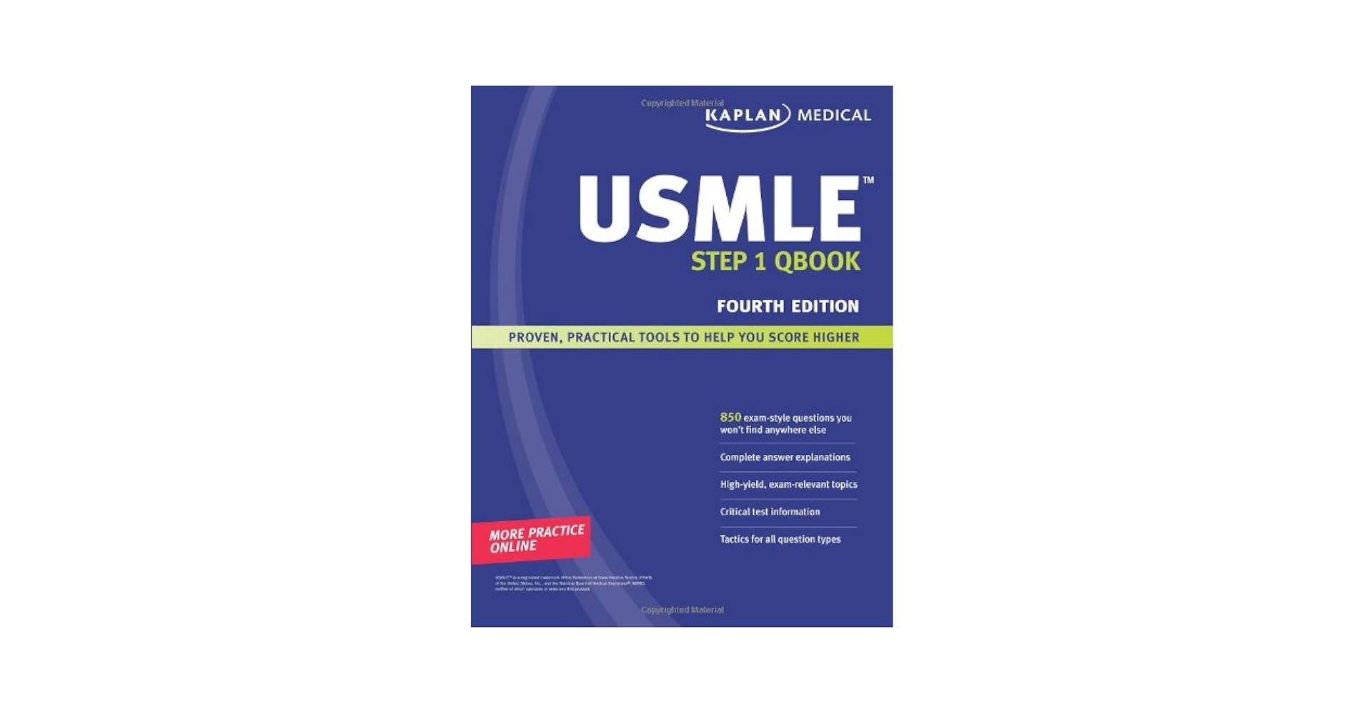 Amazon.com: Kaplan Medical USMLE Step 1 Qbook: 9781419553158