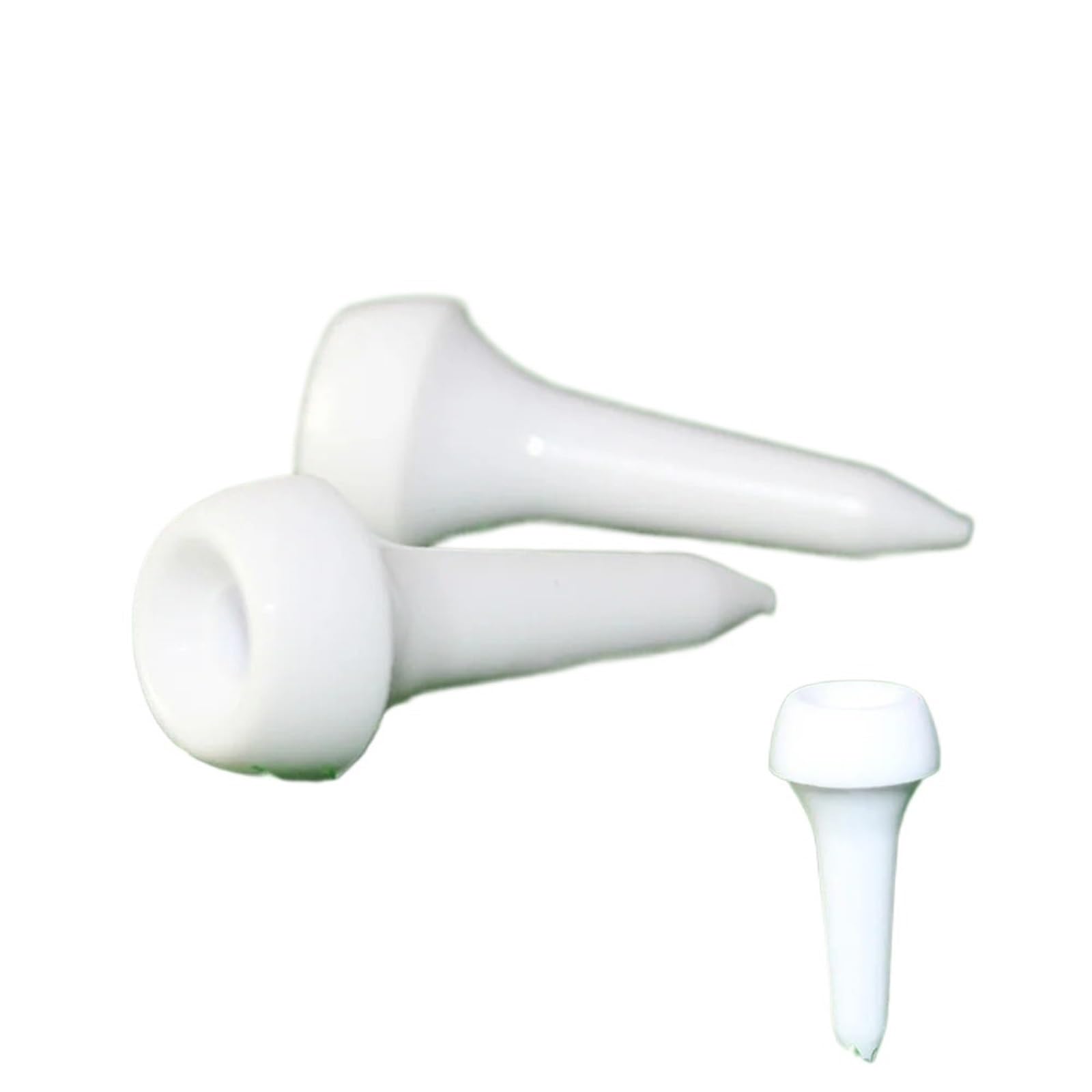 Golf Tee 50 Teile/Satz Golf-Tee Ball Nagel Golf Weiß Kunststoff Tees Set Golf Ball Nägel Training Aids Bälle Standing Sticks FüR Einen Idealen Abschlag
