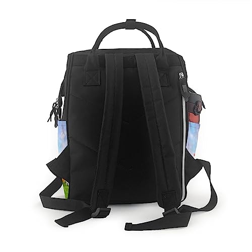 Sac à dos à langer noir pour simplifier les sorties avec bébé - 3