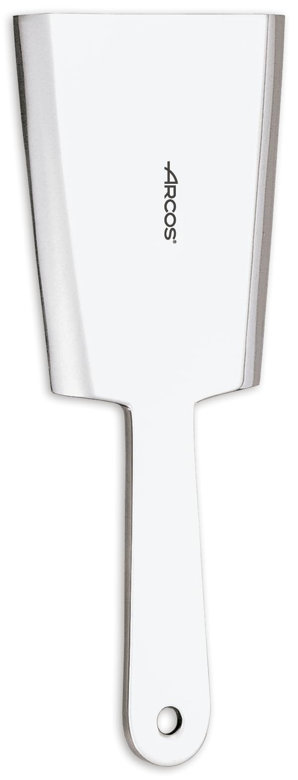 Arcos Fleischklopfer Edelstahl 140 mm - Küchenwerkzeug für Steaks - Ergonomischer Griff, Silber