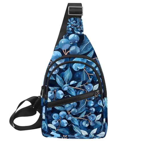 Mochila cruzada con correa ajustable para entrenamiento y running
