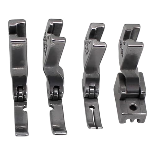 Set 4 Piezas Pies Para Máquina De Coser Industrial Metal miniatura 4