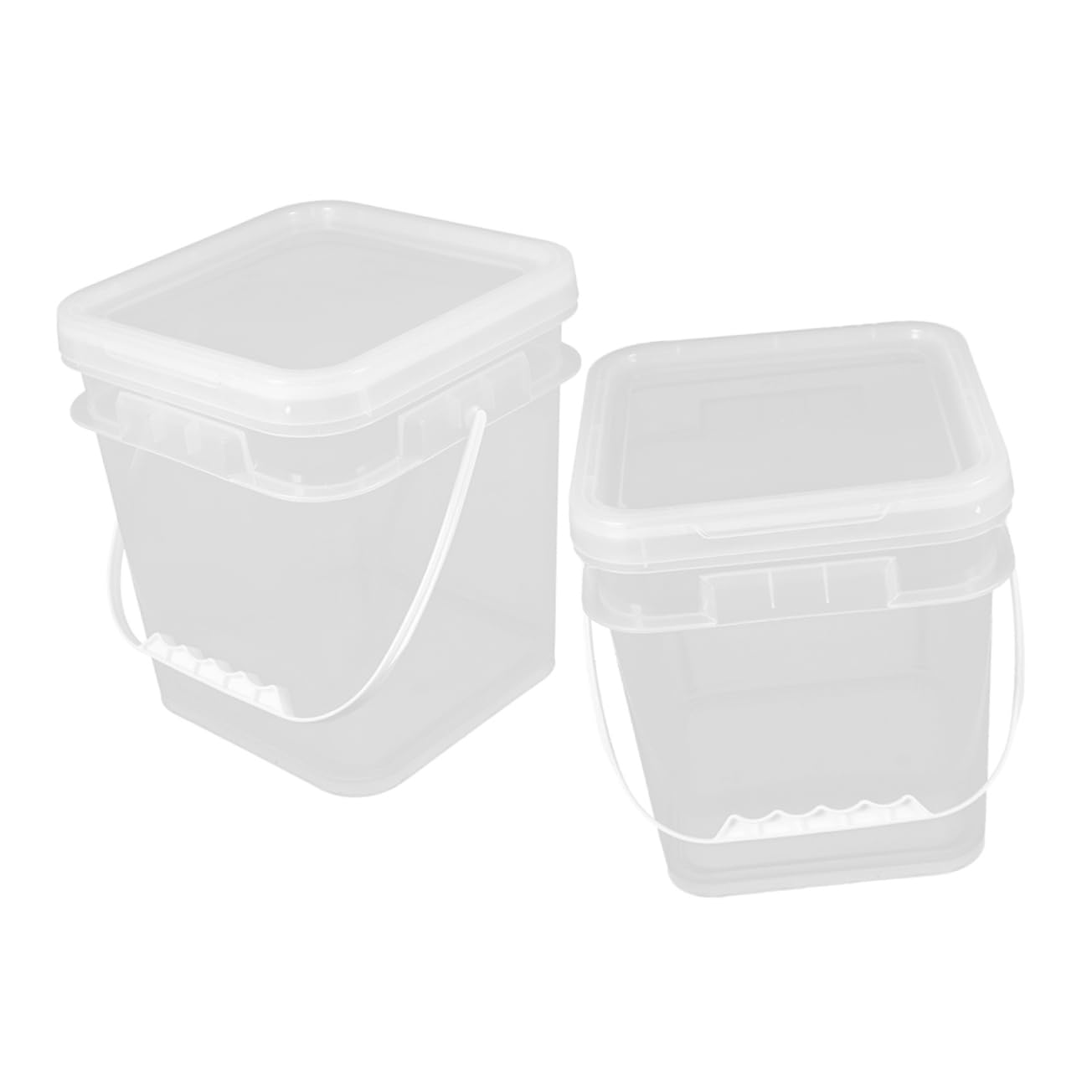 Cabilock 2 Juegos Bote De Pintura Balde De Plástico para Pintar. Barril De Plástico para Pintar. Cubo Científico Cubo De Pintura Cubo De Pintura Aire Abs 2 Piezas * 2