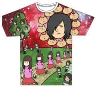 ヤバイTシャツ屋さん　くそデザインTシャツ　L Amazon.co.jp: ヤバイTシャツ屋さん グッズ Tシャツ くそ