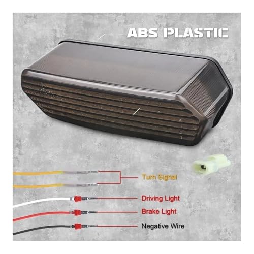 Feu stop clignotant LED 12V haute visibilité pour CBR 650F - 4