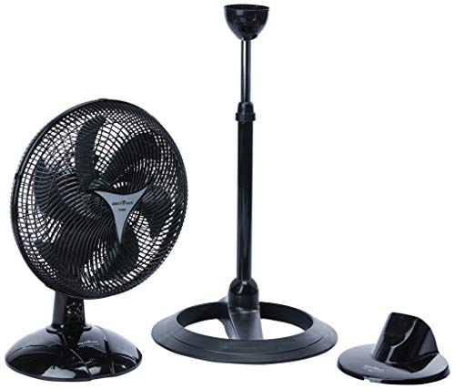 Ventilador, Mega turbo 40, 3 em 1, Preto, 220V, Britânia