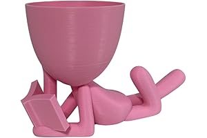 Planter Book Reader for Indoor Plants - A Literary Haven for Your Greenery