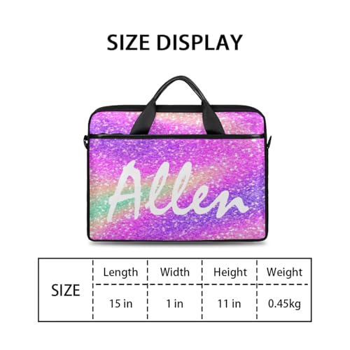 Custom Laptop Bag, Personalized Shoulder Bag for Laptop, Portable Computer Bag ，Gifts for Business Office2