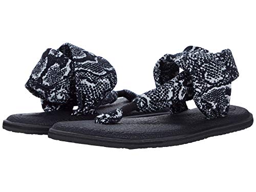 Sanuk Yoga Sling 2 Snake Black White 8 B (M)