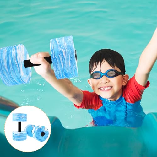 GANAZONO 2pcs Mancuernas Acuáticas para Ejercicio en Piscina miniatura 7