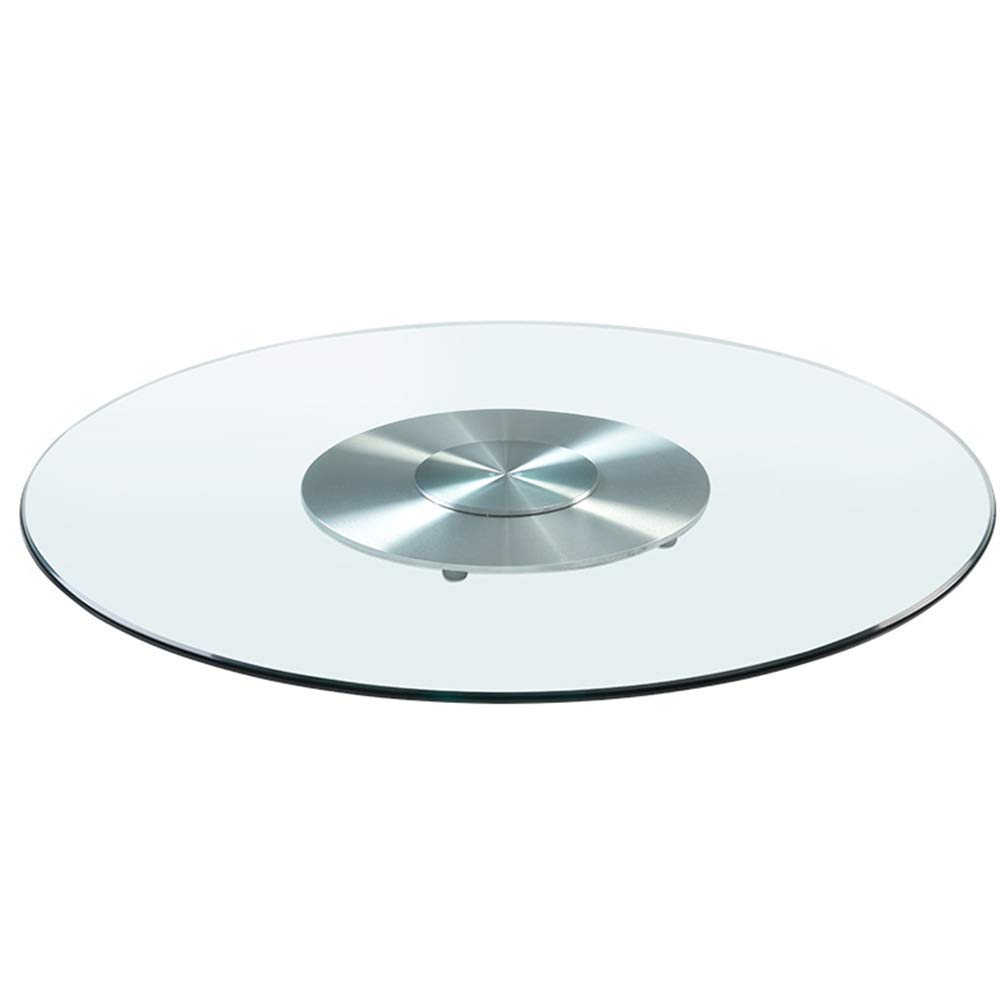 Plateau rotatif en verre pour simplifier vos grands repas de famille festifs