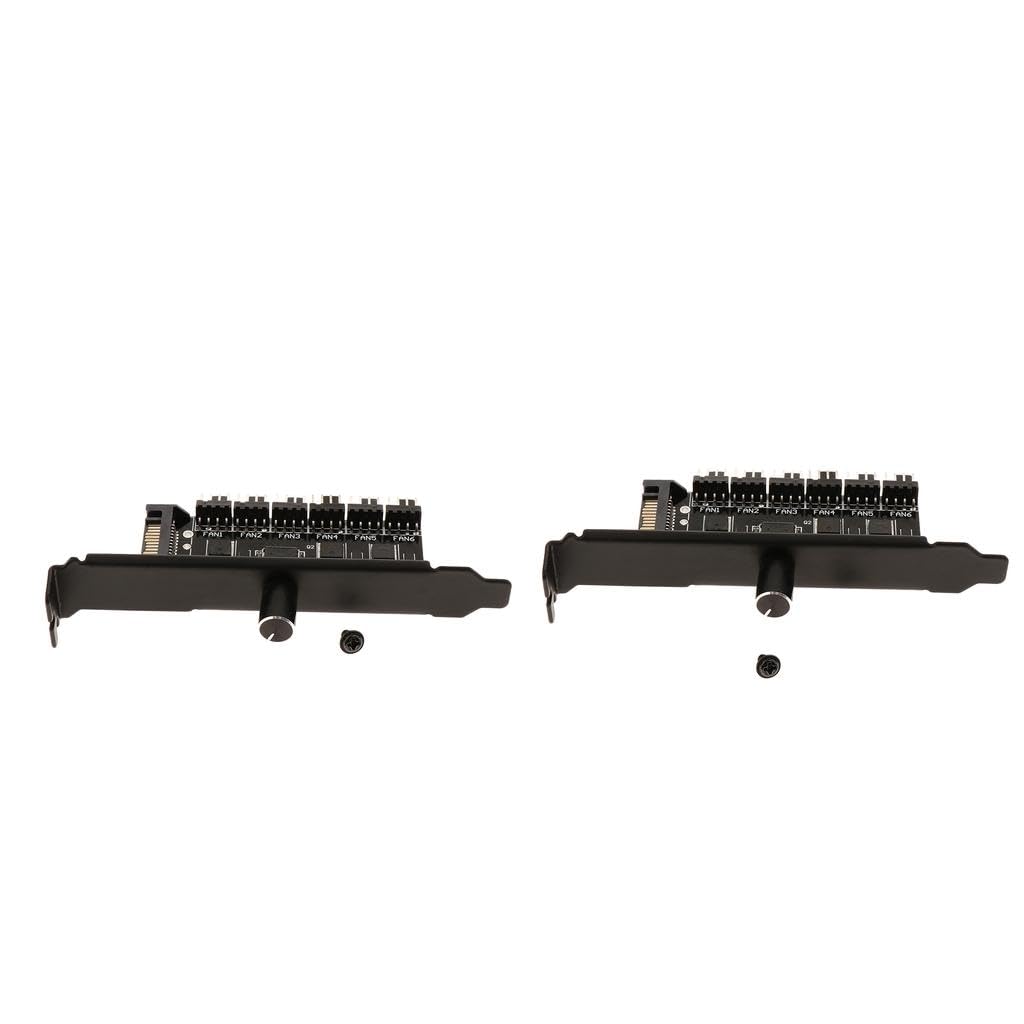 The Style Sutra 2x SATA Power 6-way Hub Computer Cooler Cooling Fan Speed Controller Hub|Computers/Tablets & Networking | Computer Components & Parts | Fans Heat Sinks & Cooling-image-27