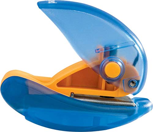 Miniatura 5 de Maped - Perforadora De Papel - Punchito Compacta Con 1 Agujero - Agujereador De Papel - Guía Que Se Posiciona Entre Las Anillas - Botón Para Mantener El Cierre - 3 Diseños Diferentes