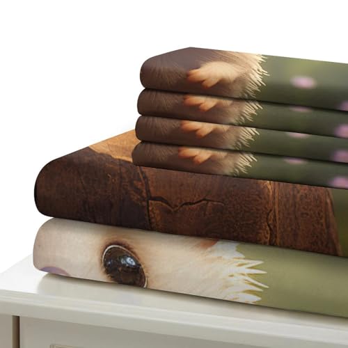 Housse de couette hérisson 3D 140x200 parure de lit microfibre douce - 6