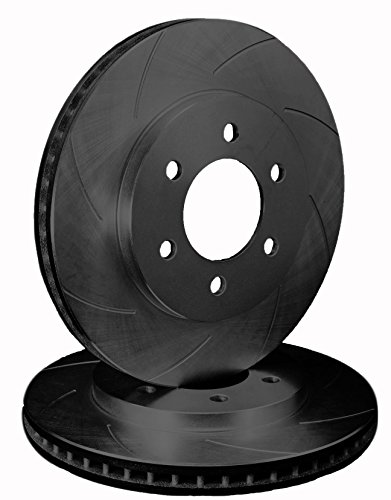 ATL Autosports Performance Brake Rotors REAR PAIR Fits 2002 Chevy Silverado 1500 [ Standard Cab - W/Single Piston Calipers ] ATL55066-10SOBZ