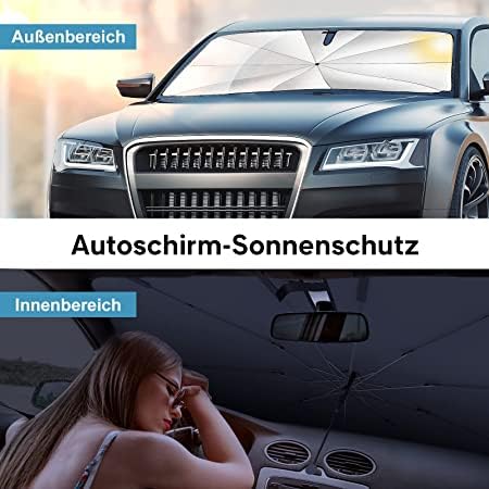 Parasole per auto, anteriore, pieghevole, Ombrello...