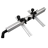 Router Table Plate For Drill Press Table Fence Aluminum Alloy 715mm 920mm Dust Collection Efficient Positioning Tool（Type:#A)
