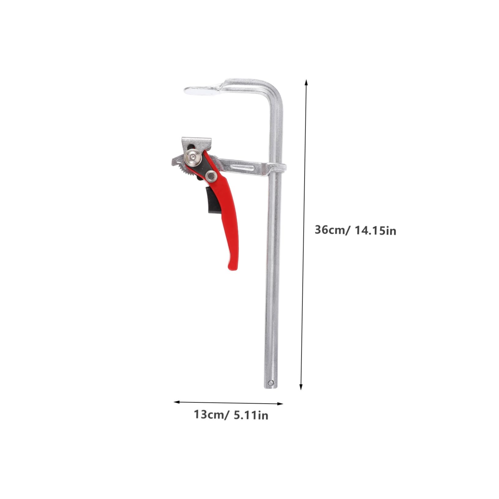Veemoon Pince à Cliquet en F pour Menuiserie, Serrage-joint Robuste en Acier au Carbone, Prise Confortable, pour Travaux de Bricolage Couleur Aléatoire