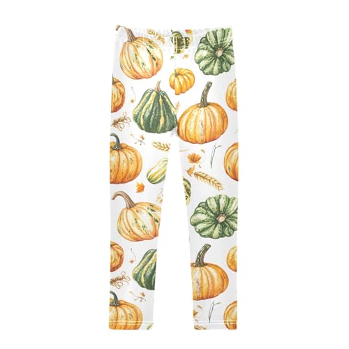 Girls' Leggings Pumpkin Autumn Fall Halloween Kids Yoga Tights Pants 1 Pack 20858954