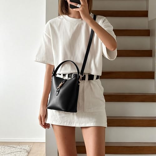Image of GEMIU Bucket Purses for Women Clutch Purse Small Crossbody Bags for Women