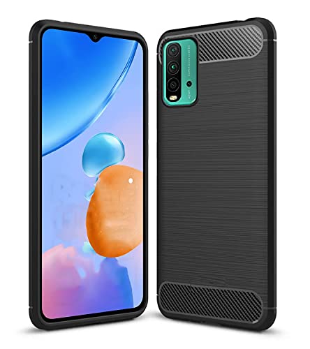 Image of Zapcase Back Cover Case for Mi Redmi 9 Power | Compatible for Mi Redmi 9 Power Back Cover Case | 360 Degree Protection | Soft and Flexible (TPU | Matte Black)