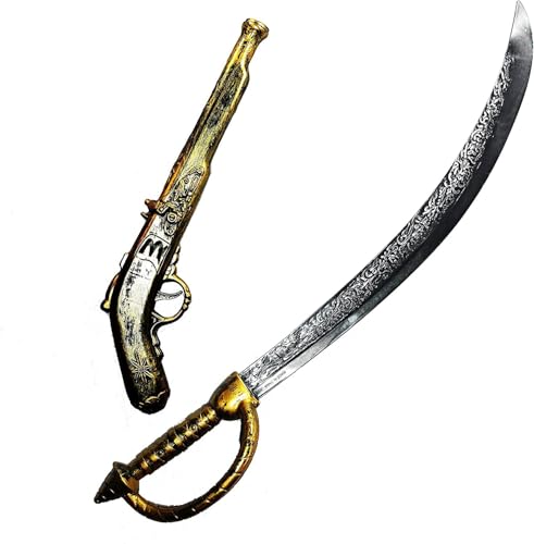 JOYIN Piratenpistolen-Set mit Piratenschwert