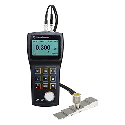 Buy 1 get 1 🔥 YUSHI UM2 Series UM-2D Handheld Portable Ultrasonic Thickness Gauge Tester Meter 0.03'' to 12'' w/PT-08 Probe, (echo-echo) Through Paint & Coatings,Interchangeable Probe/Transducer Option Available Amazon Crazy 🔥 Deals YUSHI UM2 Series UM-2D Handheld Portable Ultrasonic Thickness Gauge Tester Meter 0.03'' to 12'' w/PT-08 Probe, (echo-echo) Through Paint & Coatings,Interchangeable Probe/Transducer Option Available