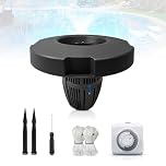 Pond Fountain Aerator, 20000 GPH Floating Aerating Pump, 50ft Power Cord, Time Control, Perfect for Ponds & Lakes