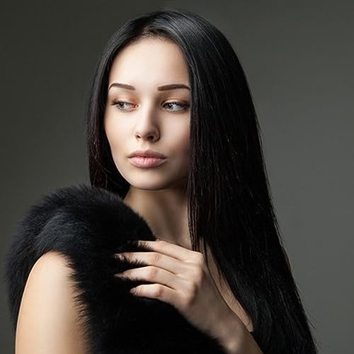 Scarf for Women, Faux Fur Soft Warmer Collar Men Women's Neck Scarves Wraps for Fall Winter Coat Decor2