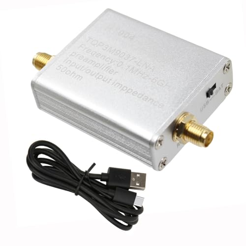 Amplificatore A Rumore A Banda Intera da 100K-6GHz Preamplificatore Ad Guadagno da 20dB Modulo LNA per e Radio SDR Definita dal Software basso alto