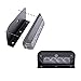 Xprite Light Holder Bracket for 4 LED 4 Watt Emergency Vehicle Waterproof Surface Mount Deck Dash Grille Strobe Lights Warning Police Lights Head - 2 Pack