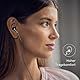 Panasonic RP-HJE125E-K Ergofit In-Ear-Kopfhörer mit kraftvollem Klang, bequemem rutschfestem Sitz und 3 Größen von Ohrstöpseln, schwarz