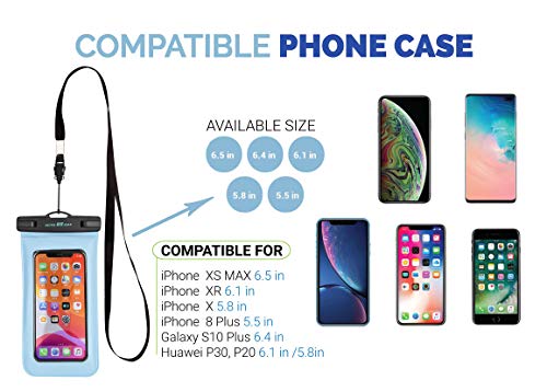 image for ACTIVE US GEAR Universal Floating Phone Case and Waist Bag, Touchable 