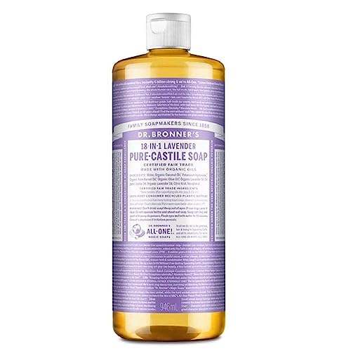 Dr. Bronners Lavender 32oz. Castile Soap (2 Pack)