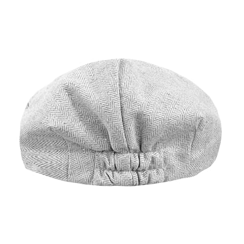 Image of A&J DESIGN Baby Boys Tweed Vintage Drivers Cap Kids Beret Hat