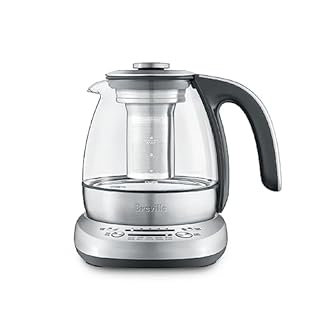 Breville BTM500CLR Tea Maker Compact Infuser and Water Kettle, 4