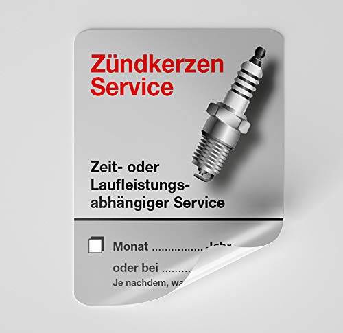 500 pegatinas para bujías de coche Cover