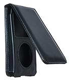 Flip-Cover-Design. Ein Loch für die Kopfhörerbuchse. Klappen Sie den Gehäusedeckel mit dem Kopfhörerstecker auf, ohne den Stecker oder das Kabel zu belasten