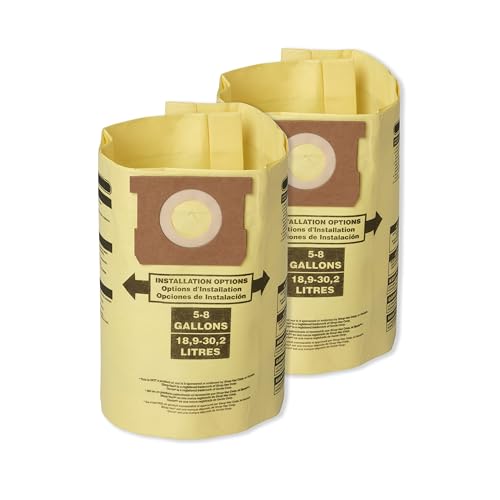 Sac aspirateur CRAFTSMAN 38775 pour poussières fines de 5 à 8 gallons