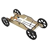Ysyqkn DIY Car Kits Holzbausatz für Erwachsene Modellauto Experimentier Set zur Vermittlung von Physik Mechanik Kreativität für Teamarbeit Klassenzimmer