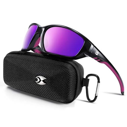 Image of suoso Sports Polarized Sunglasses for Men: Womens UV400 Protection Sun Glasses Wrap Around Goggles for Fishing Driving TR90