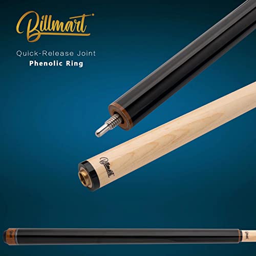 Billmart 25Oz Heavy Hitter Jump Break Cue,3-Piece Jump/Break Pool Cue Stick,25-Ounce #TOP3