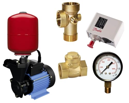 Image of KBL MINI JALDAKSH 1 HP 1Ph(Bronze) with Pressure Tank with Accessories