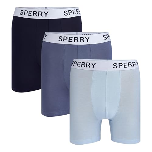 Sperry 3-Pack Men's Soft Modal Boxer Briefs – Luxuriously Soft, Breathable & Comfortable Stretch Micro Modal Underwear Men2