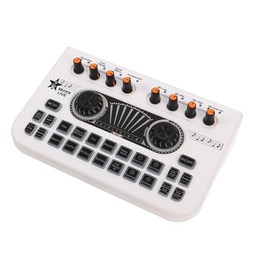 Console de mixage audio numérique sans fil Mipcase à effets sonores pour streaming live