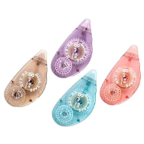 Correction Tape 4Pcs Portable Plastic for School Office Use |